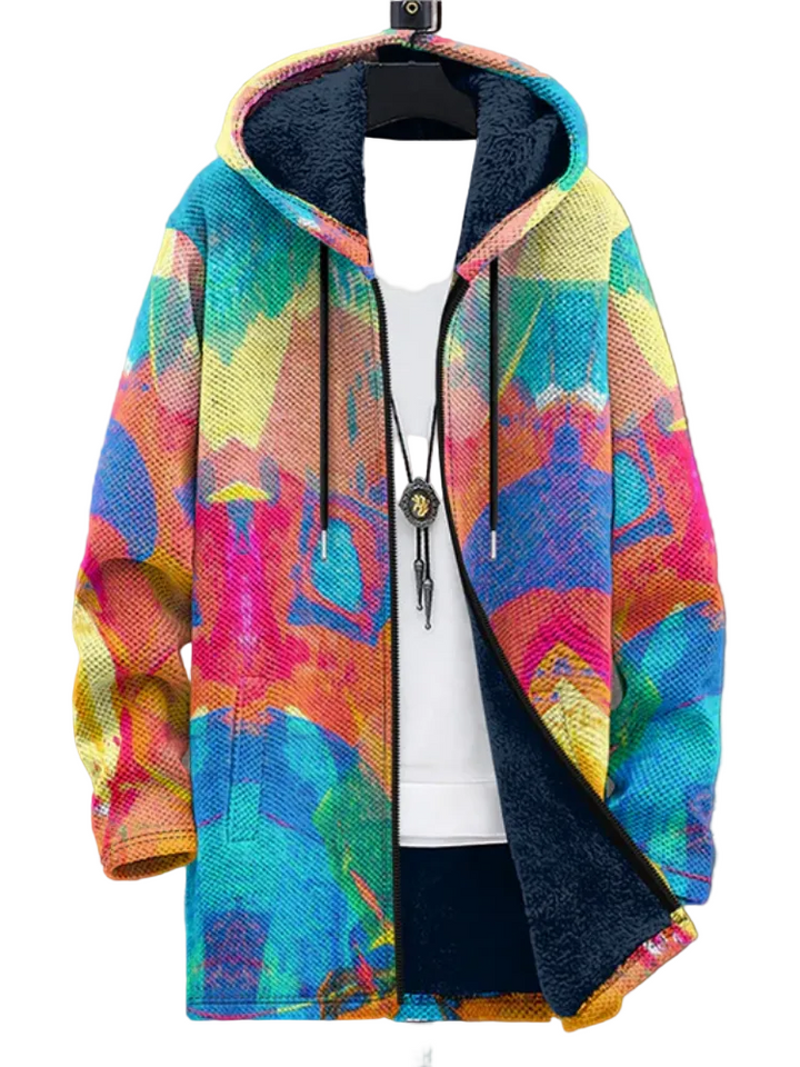 Tessa™ | Unisex-Kapuzenjacke, inspiriert von luxuriöser Kunst