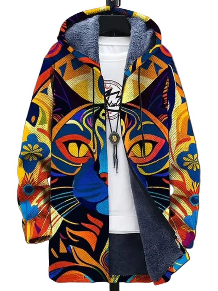 Tiago™ | Unisex-Kapuzenjacke, inspiriert von luxuriöser Kunst
