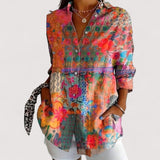 Annika™ | Bunte Bluse mit Druck