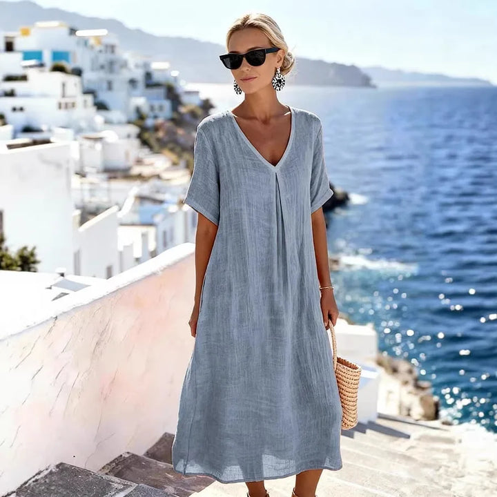 Wrenley™ | Lässiges, locker sitzendes Maxikleid
