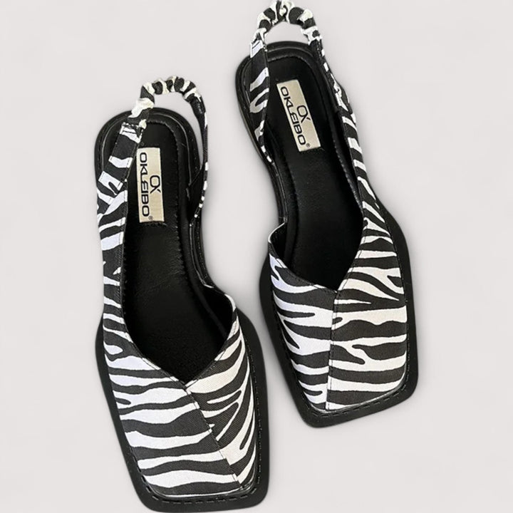 Freya™ | Slingback-Sandalen mit eckiger Zehe