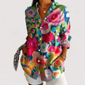 Annika™ | Bunte Bluse mit Druck