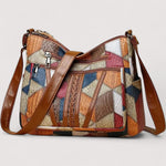 Zara™ | Lederhandtasche mit Mosaik