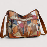Zara™ | Lederhandtasche mit Mosaik