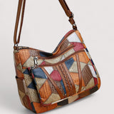 Zara™ | Lederhandtasche mit Mosaik