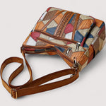 Zara™ | Lederhandtasche mit Mosaik
