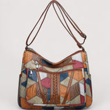 Zara™ | Lederhandtasche mit Mosaik