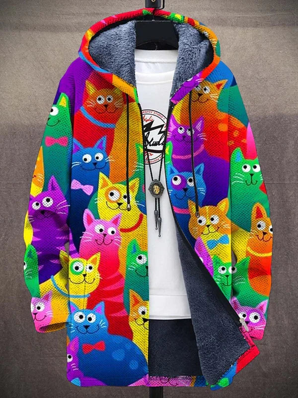 Tania™ | Unisex-Kapuzenjacke, inspiriert von luxuriöser Kunst