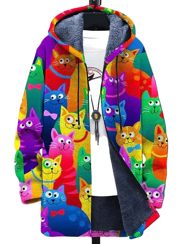 Tania™ | Unisex-Kapuzenjacke, inspiriert von luxuriöser Kunst