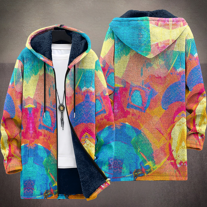 Tessa™ | Unisex-Kapuzenjacke, inspiriert von luxuriöser Kunst