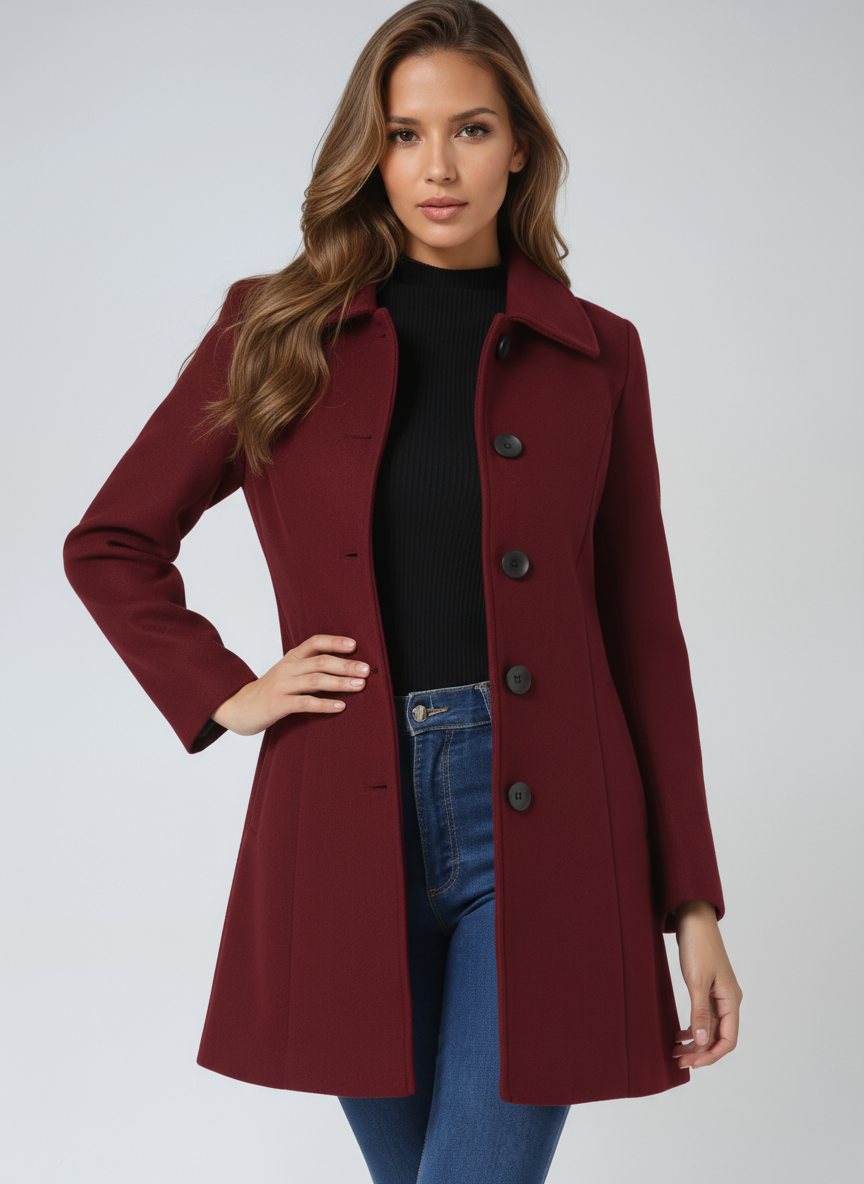 ELEGANTE FIT-&-FLARE-JACKE