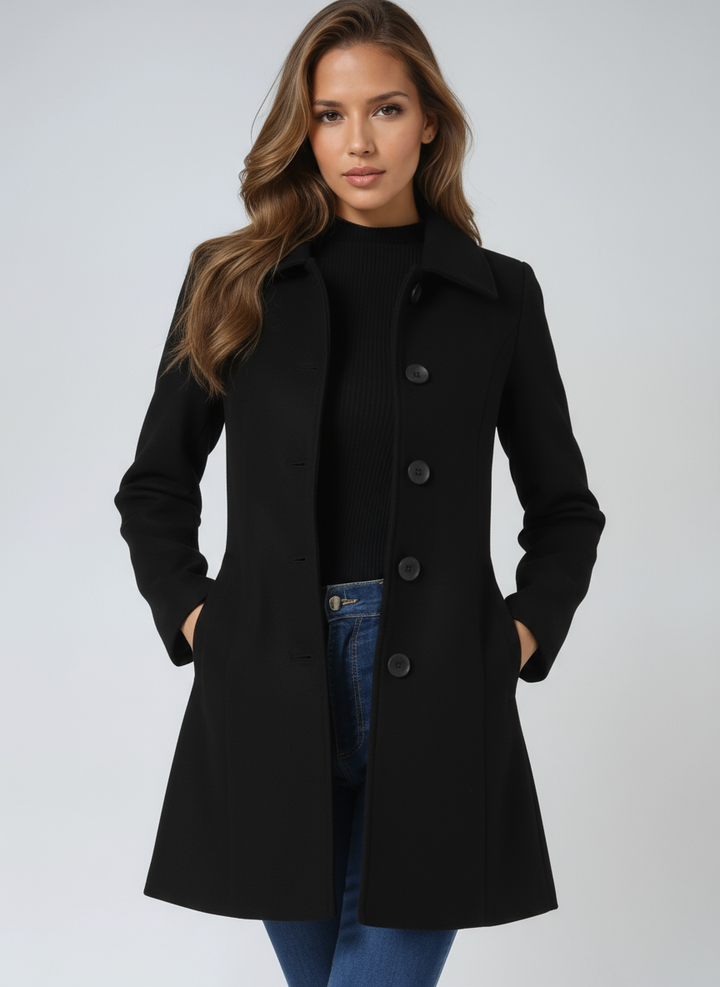 ELEGANTE FIT-&-FLARE-JACKE