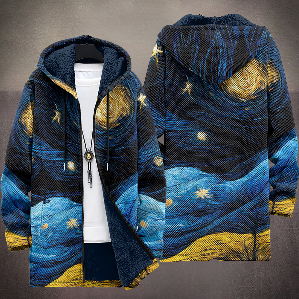 Víctor™ | Unisex-Kapuzenjacke, inspiriert von luxuriöser Kunst