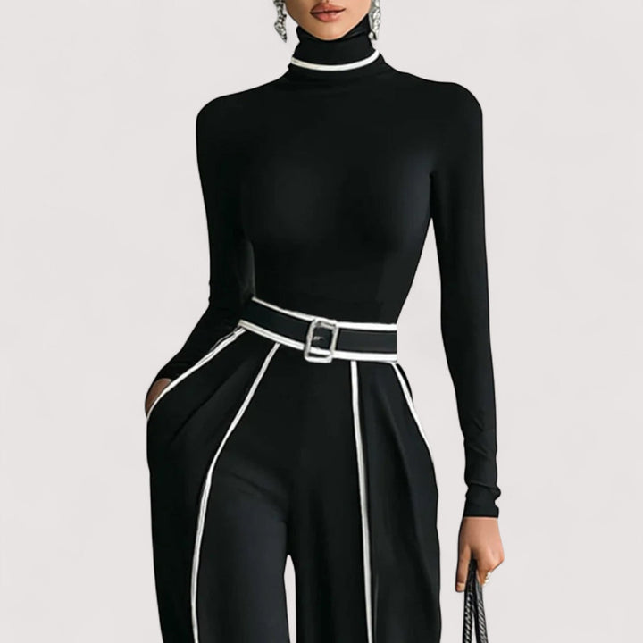 Nolia™ | Langarmshirt mit Stehkragen – Set