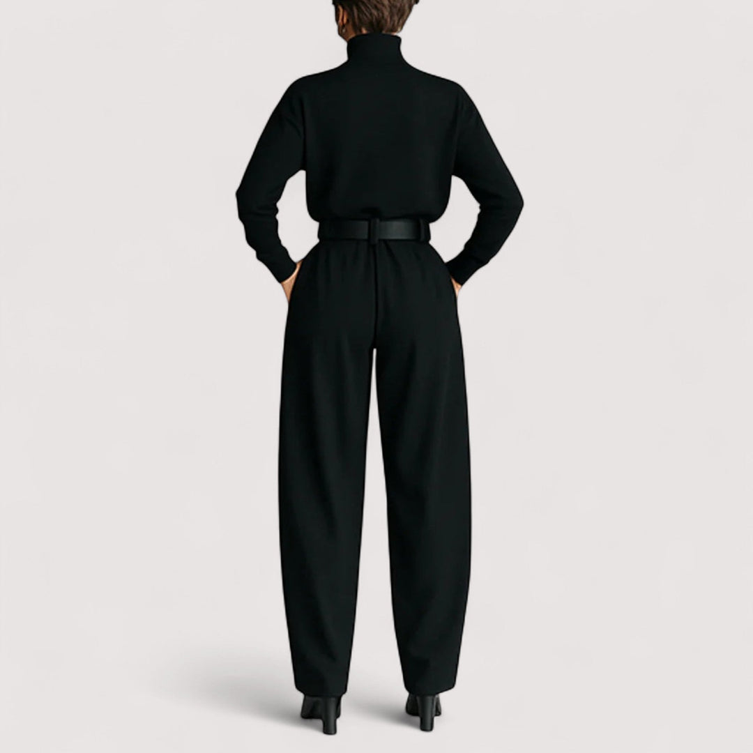 Orina™ | Schwarzes Stehkragen-Set