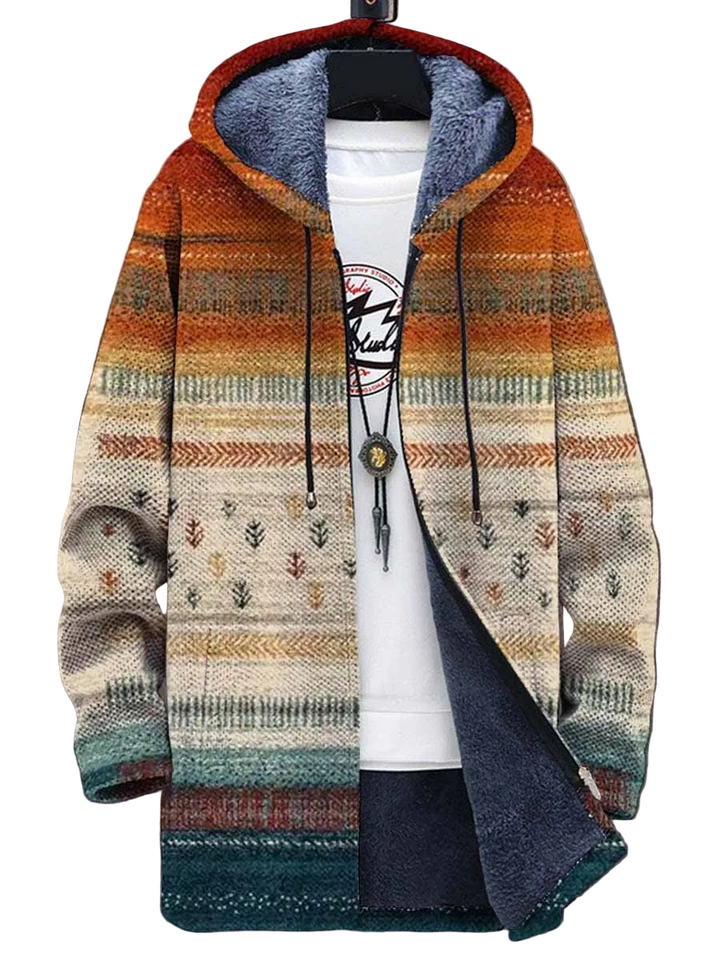 Zoe™ | Unisex-Kapuzenjacke, inspiriert von luxuriöser Kunst