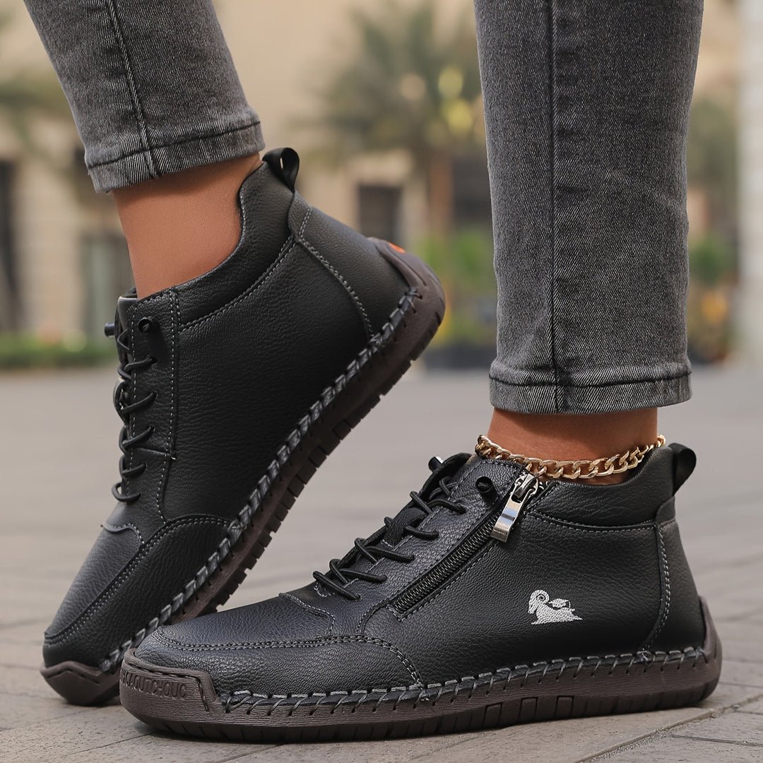 Mila  – Komfortable orthopädische Sneakers + Reissverschluss
