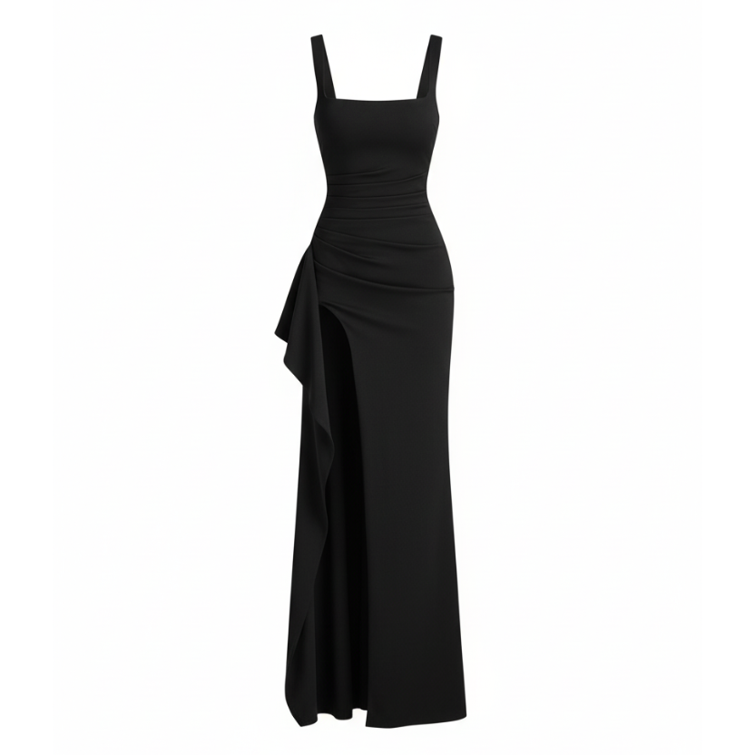 Celine™ | Elegantes Formelles Langkleid mit Offenem Rücken