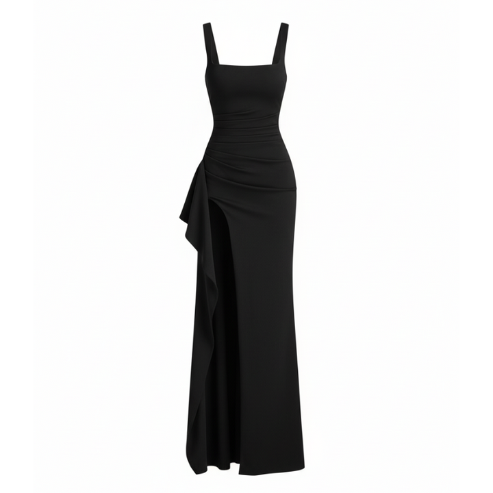 Celine™ | Elegantes Formelles Langkleid mit Offenem Rücken