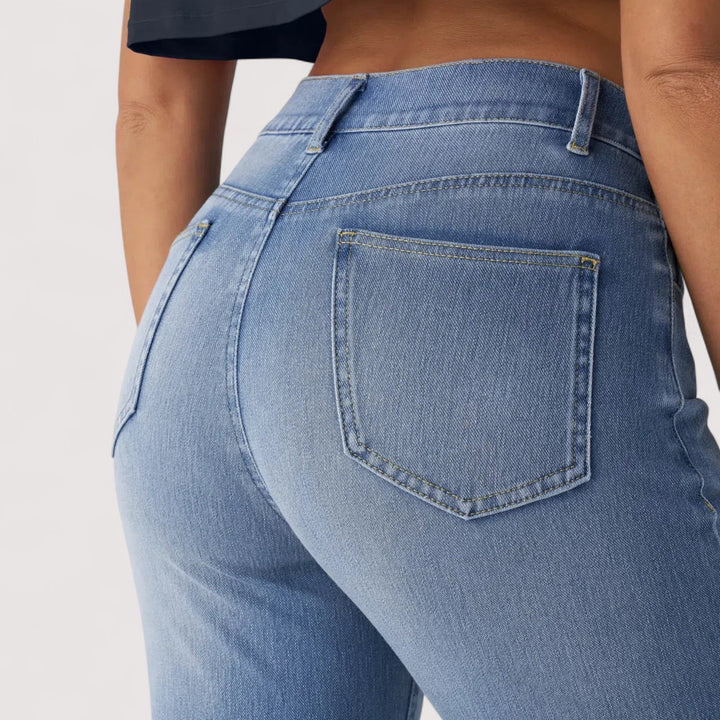 Paola™ | Bequeme High-Waist-Hosen