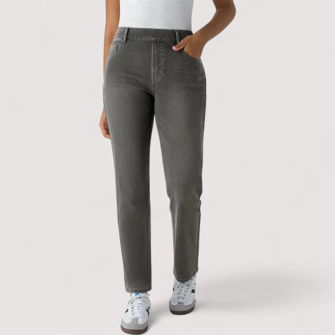 Paola™ | Bequeme High-Waist-Hosen