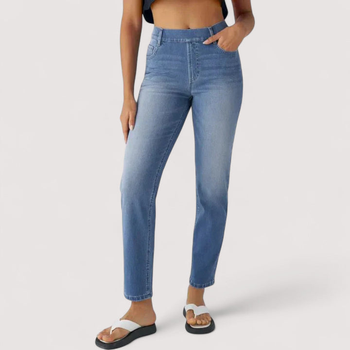 Paola™ | Bequeme High-Waist-Hosen