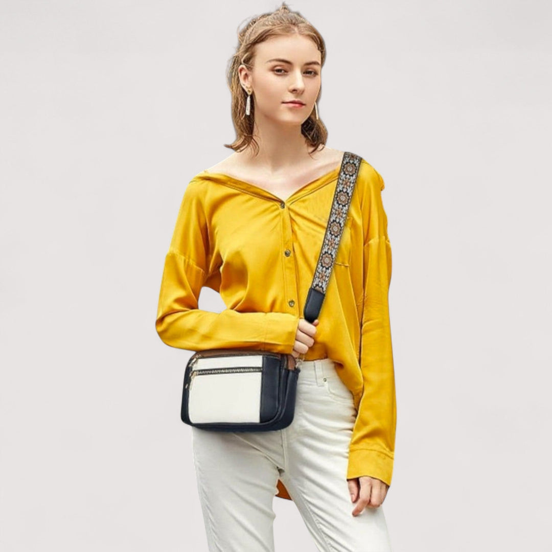 Sabina™ | Elegante Umhängetasche aus Leder