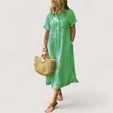 Rea™ | gestreiftes Hemdkleid