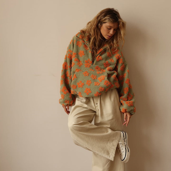 Iris™ | Fleece-Pullover Bloom