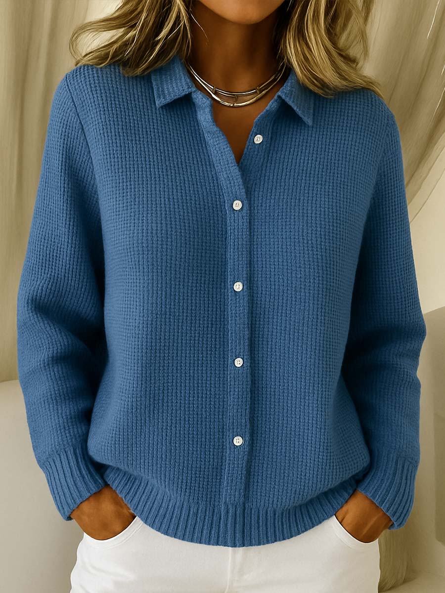 Maeve™ | Klassischer Strick-Cardigan mit Knöpfen