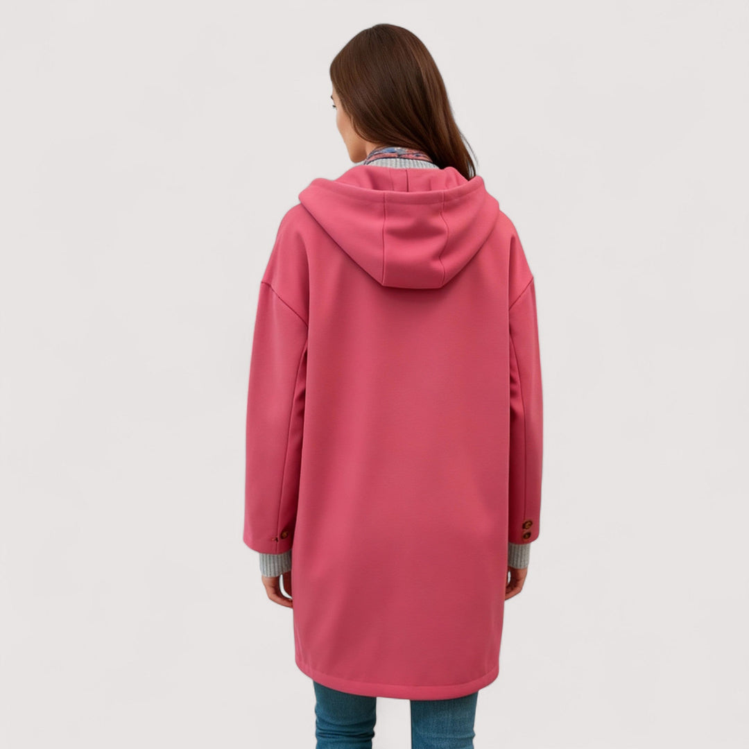 Lorena™ | Stilvolle lange Winterjacke