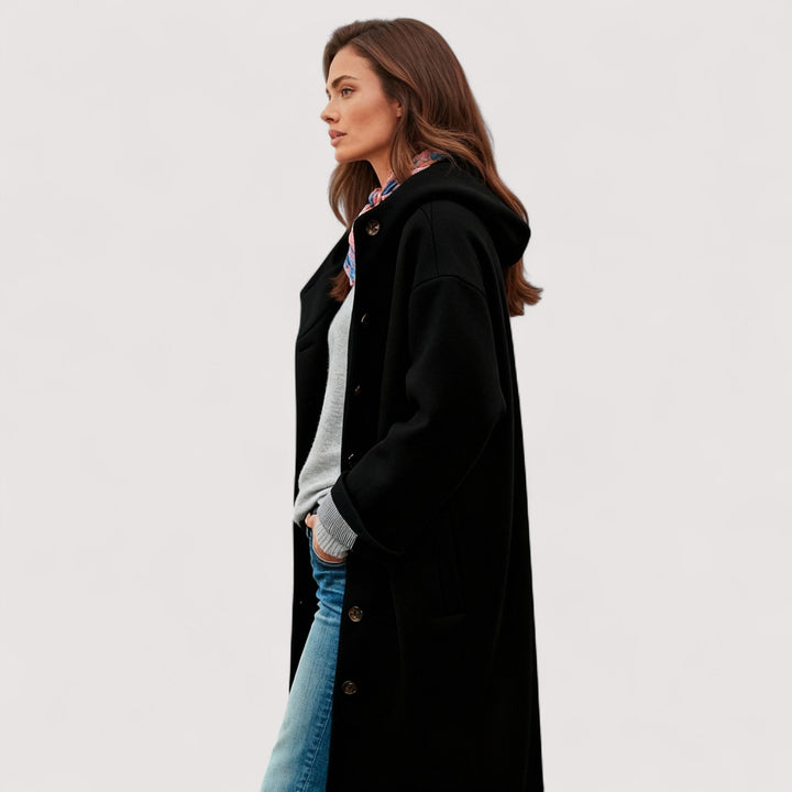 Lorena™ | Stilvolle lange Winterjacke