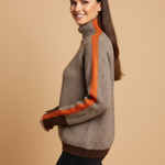 Gabriela™ | Pullover mit hohem Kragen