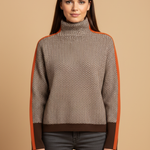 Gabriela™ | Pullover mit hohem Kragen