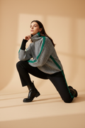Gabriela™ | Pullover mit hohem Kragen