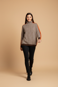 Gabriela™ | Pullover mit hohem Kragen