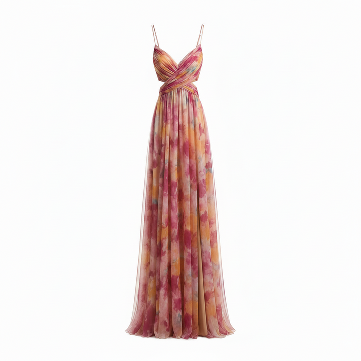 Giselle™ | Zauberhaftes Maxikleid mit Blumenprint