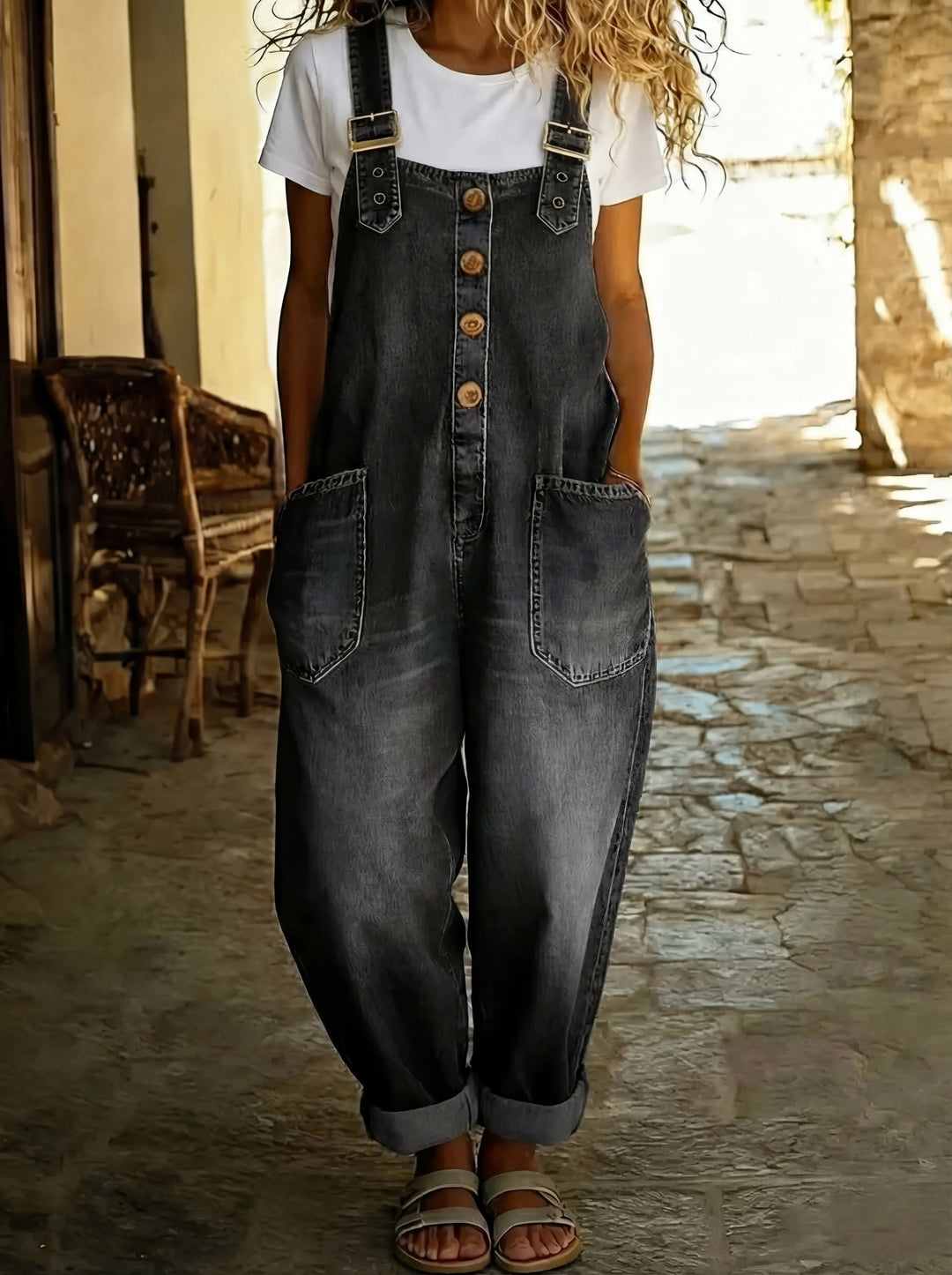Rachele™ | Lässiger Jeans-Overall