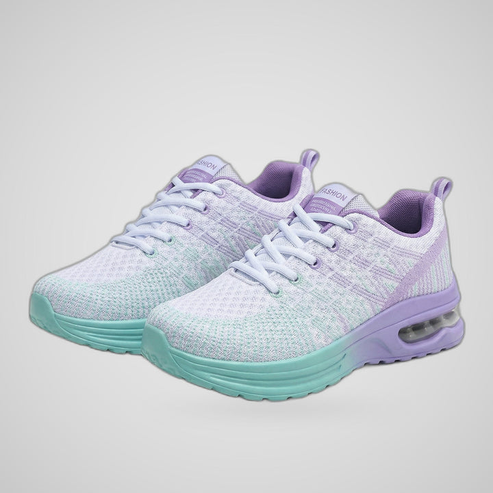 Hildaschritt Orthopädische Schuhe - Violett Türkis