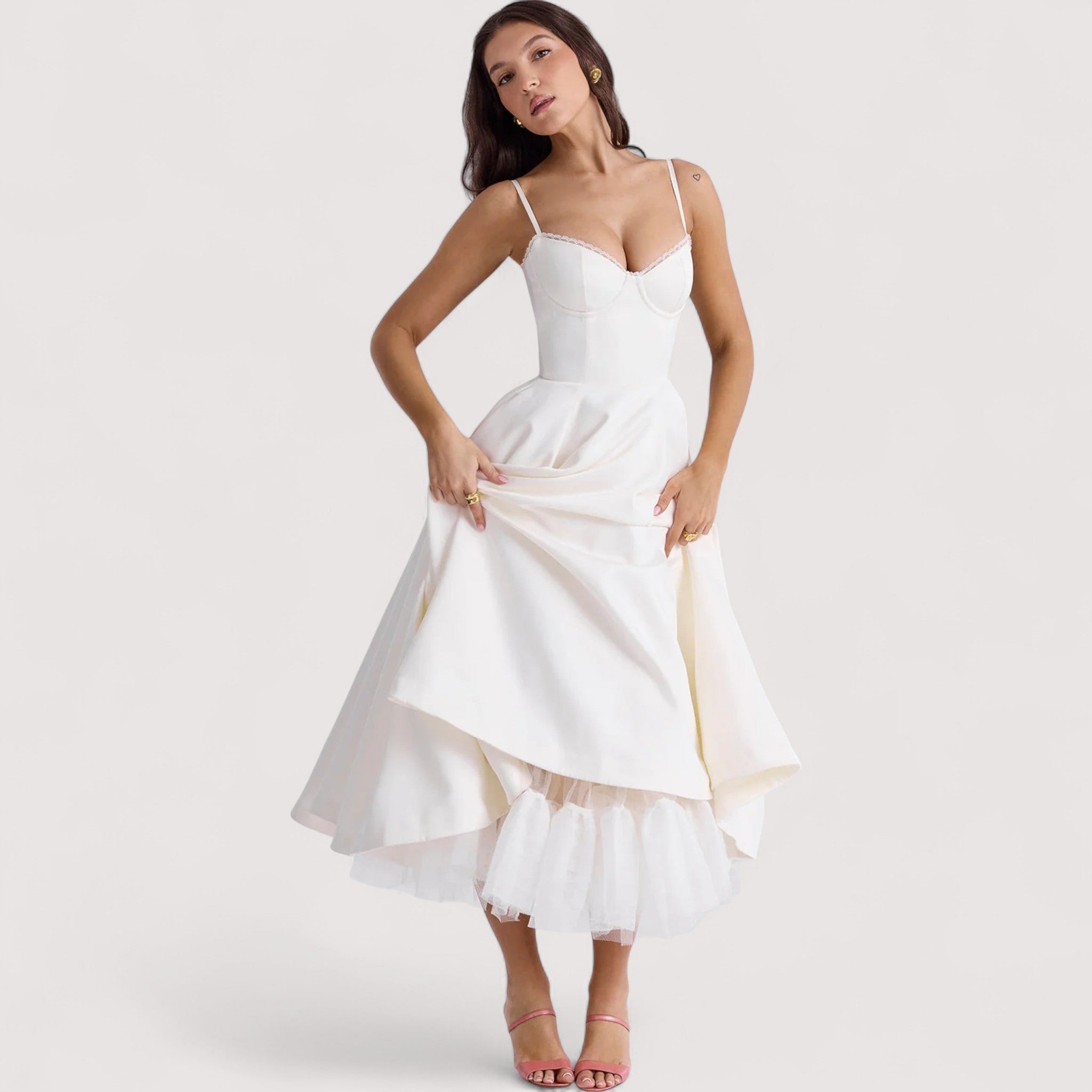 Margot™ | Sommerkleid mit Korsett-Detail