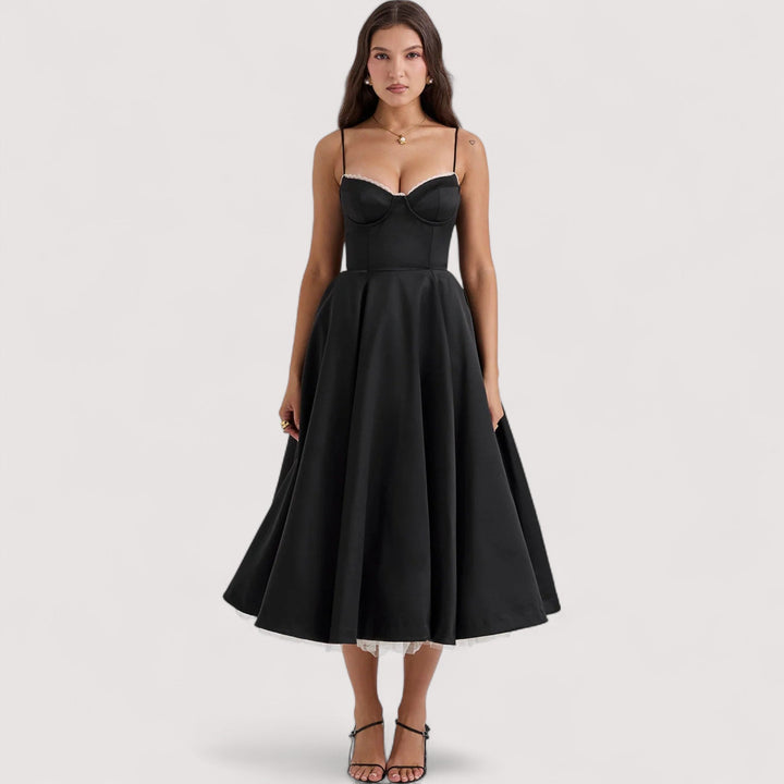 Margot™ | Sommerkleid mit Korsett-Detail