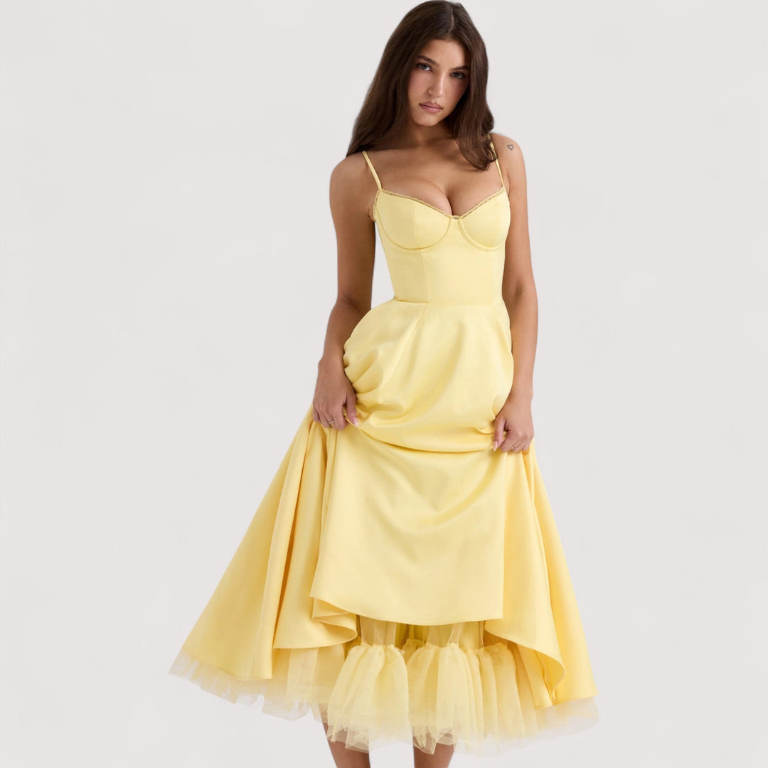 Margot™ | Sommerkleid mit Korsett-Detail