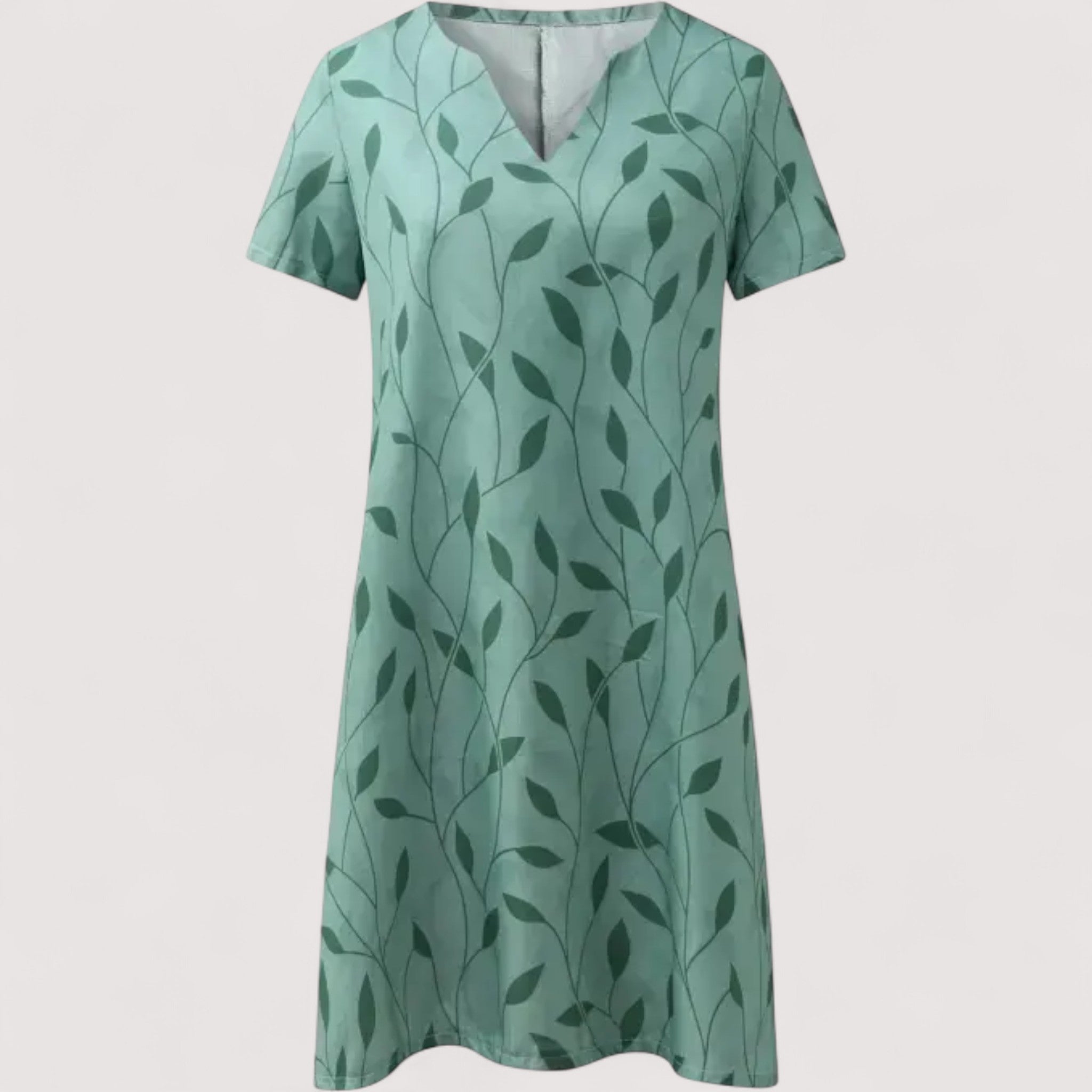 Jeanne™ | Kleid mit V-Ausschnitt und Druck
