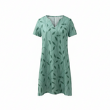 Jeanne™ | Kleid mit V-Ausschnitt und Druck