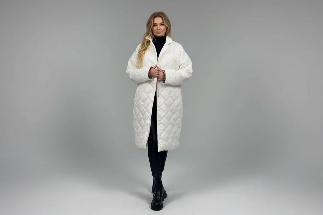 PREMIUM STEPPMANTEL MIT LEOPARDENPRINT FÜTTERUNG