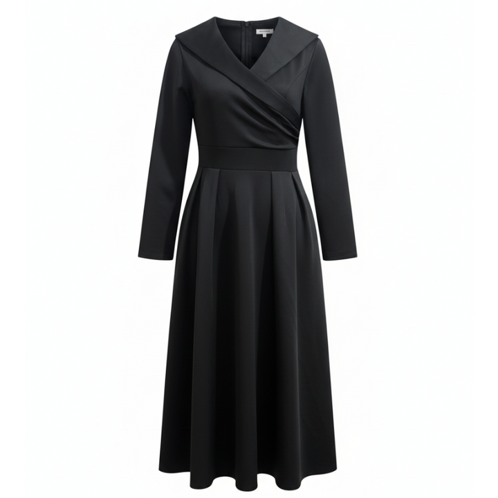 Lorenza™ | Midi-Satin-Kleid
