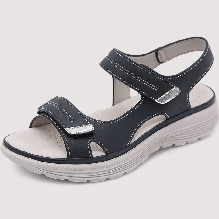 Carla™ | Orthopädische Ledersandalen