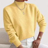 Nadia™ | Eleganter und bequemer Pullover mit hohem Kragen
