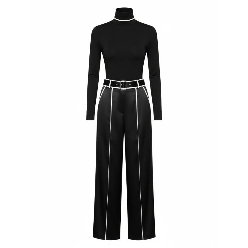 Nolia™ | Langarmshirt mit Stehkragen – Set