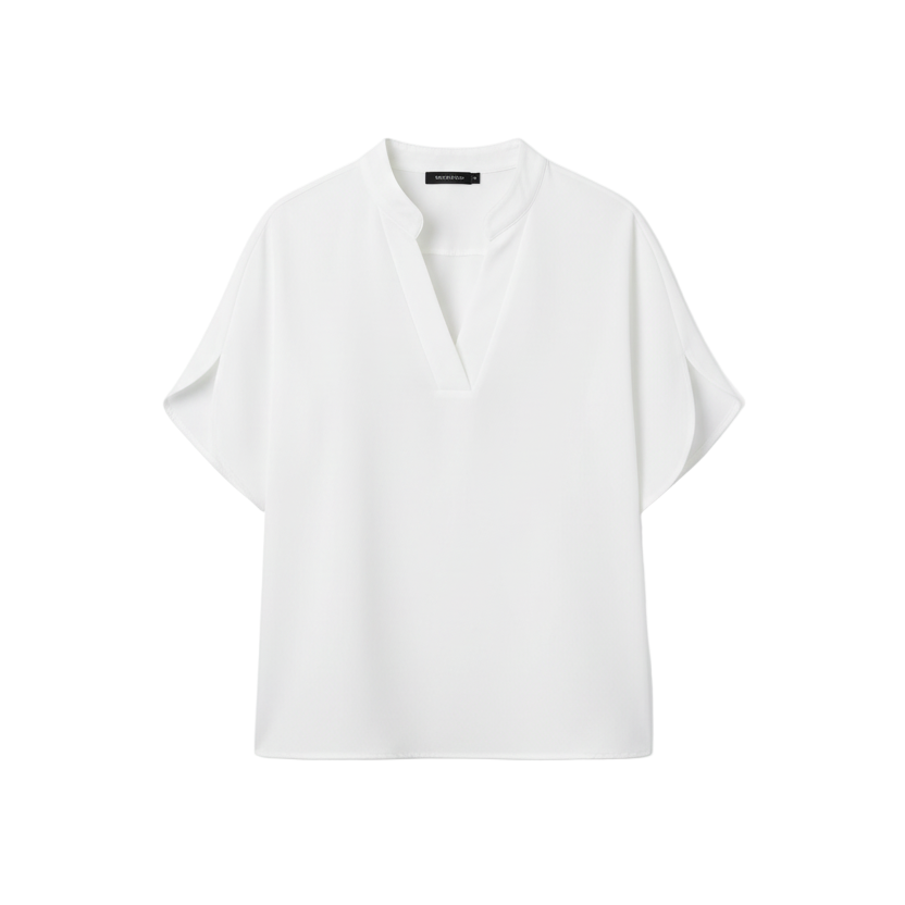 Rosmarie™ | Drapierte Bluse